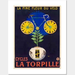 Cycles La Torpille Vintage Poster 1923 Posters and Art